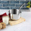 Vinod Platinum Triply Stainless Steel Milkpan (Induction Friendly)