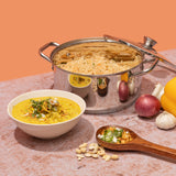 Vinod Stainless Steel Roma Casserole (Induction Friendly)