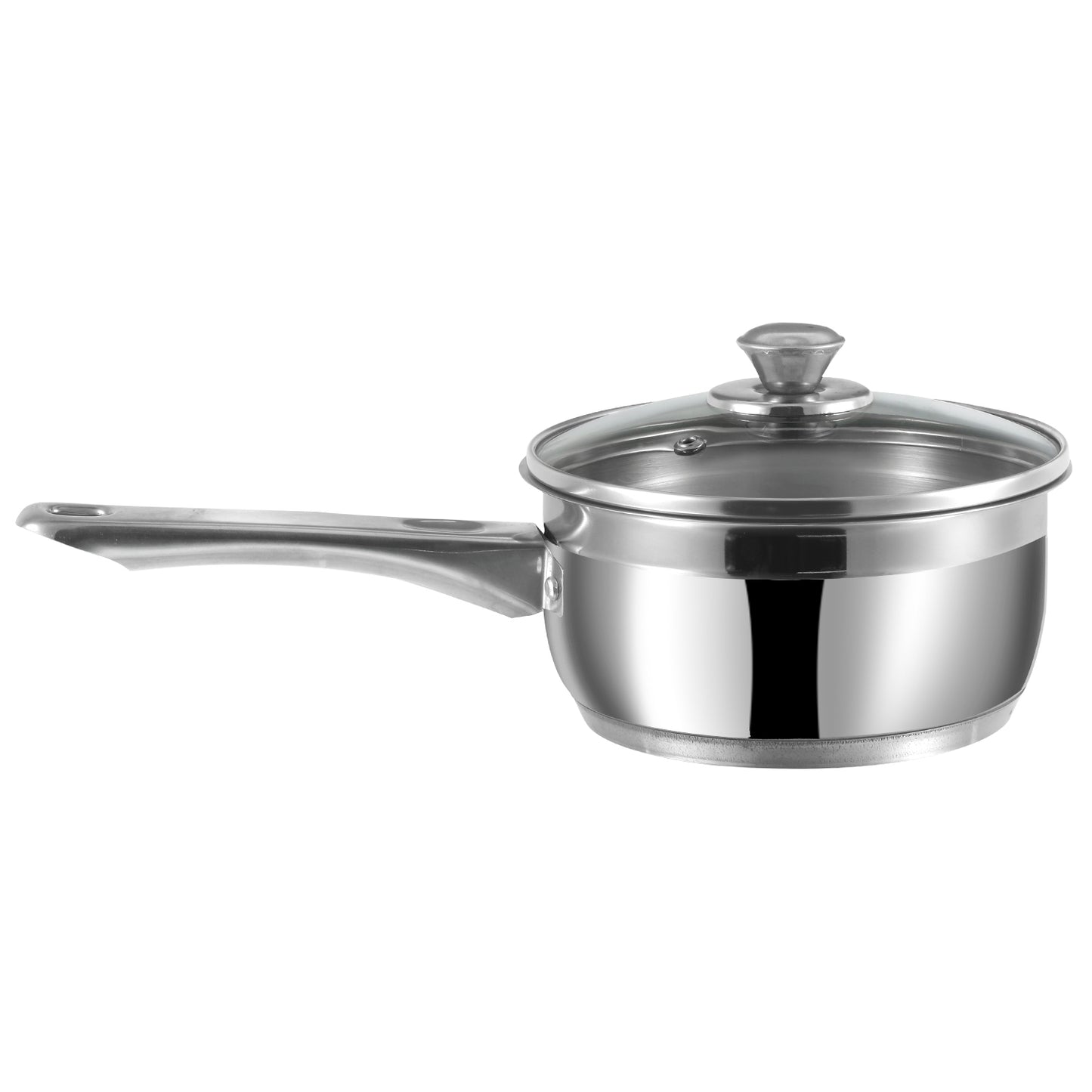 Vinod Stainless Steel Two Tone Saucepan with Lid - Kitchen Lifestyle Shot | Vinod Cookware