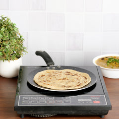 Vinod Zest Marbilo Non Stick Concave Tawa 24cm - Induction Friendly, buy online India