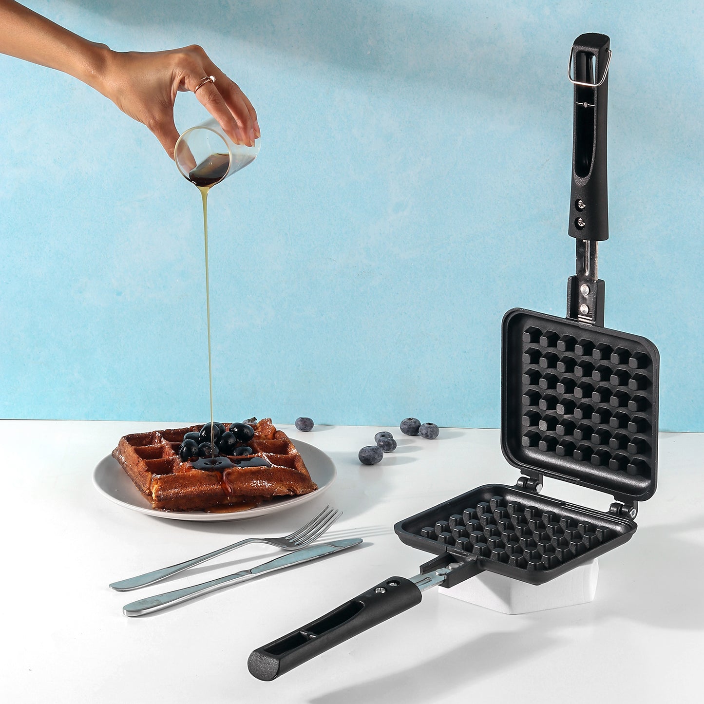 Vinod Zest Non Stick Gas Toaster - Sandwich, Grill & Waffle Maker, buy online India