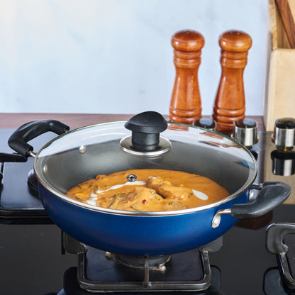 Vinod Zest Non Stick Kadai with Lid 