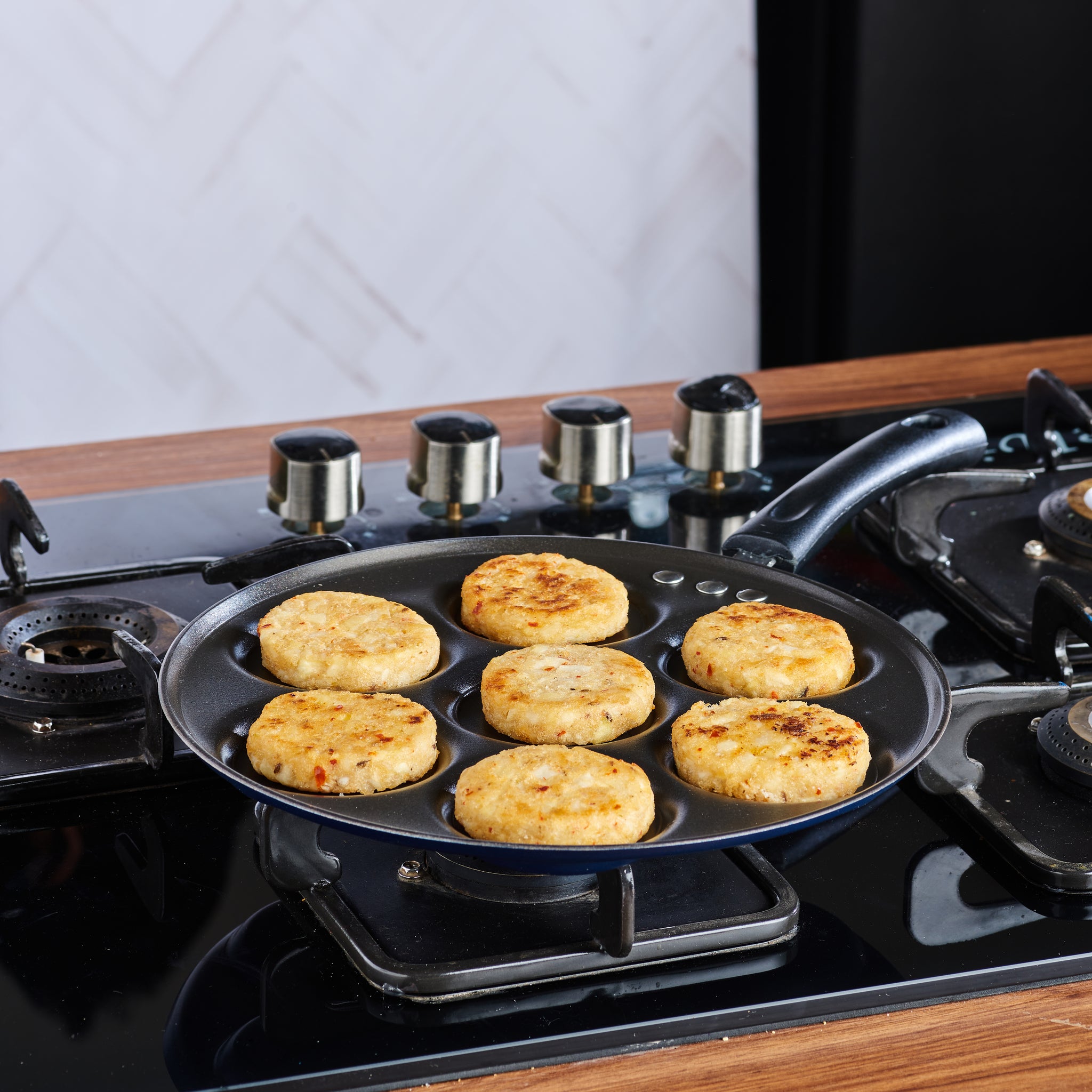 Vinod Zest Non Stick Mini Uttapam Pan 26cm - Main View | Vinod Cookware India