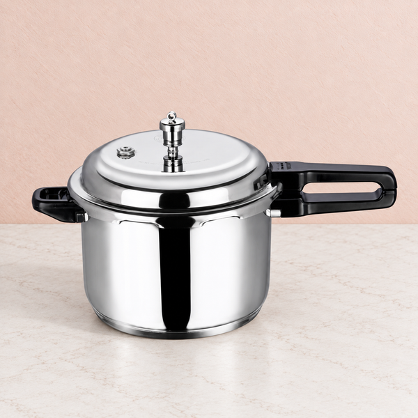 Vinod 18/8 Stainless Steel Outer Lid Pressure Cooker