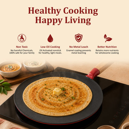 Vinod Cast Iron Freya Roti Tawa - 26 cm
