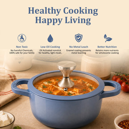 Vinod Cast Iron Freya Sauce Pot - 20 cm
