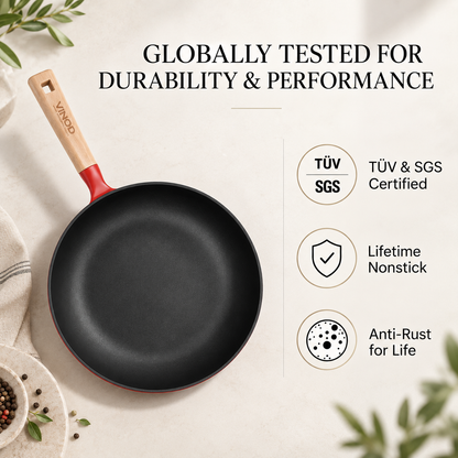 Vinod Cast Iron Freya Frypan