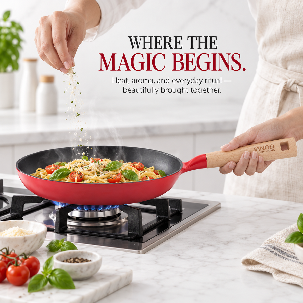 Vinod Cast Iron Freya Frypan
