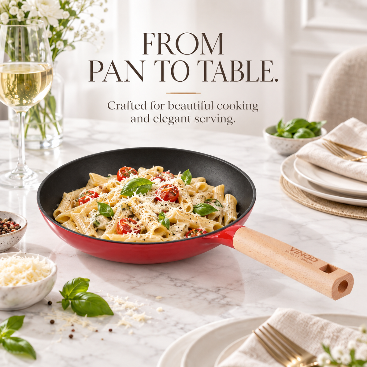 Vinod Cast Iron Freya Frypan