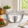 Vinod Platunim Multiporpose Kadai 26 cm- 6 Plates ( 4 L )