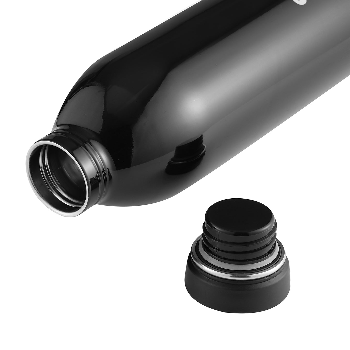 Vinod Sparkle Bottle 1000ml - Cap and Lid View | Vinod Cookware India