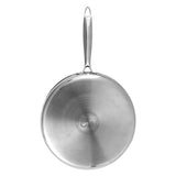 Vinod Platinium Triply Saute Pan with Lid- 24 cm (Induction Friendly)