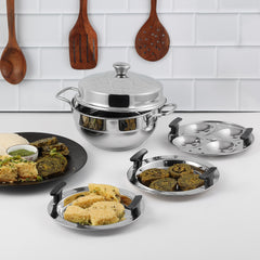 Vinod Gen - Z Multi Kadai 5 Plates- 19 cm (Induction Friendly)
