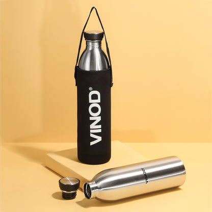 Vinod Sparkle Bottle 1000ml - Stainless Steel Water Bottle | Vinod Cookware India