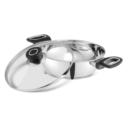 Vinod Veneto Set - High Quality Stainless Steel Body Elegant Mirror Finish | Vinod Cookware