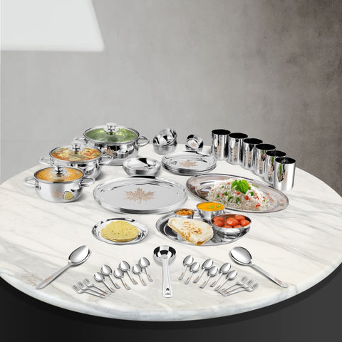 Kraft Leaf Dinner Set 61 pc