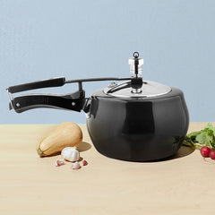 Kraft Hard Anodised Inner Lid Pressure Cooker (Induction Friendly)