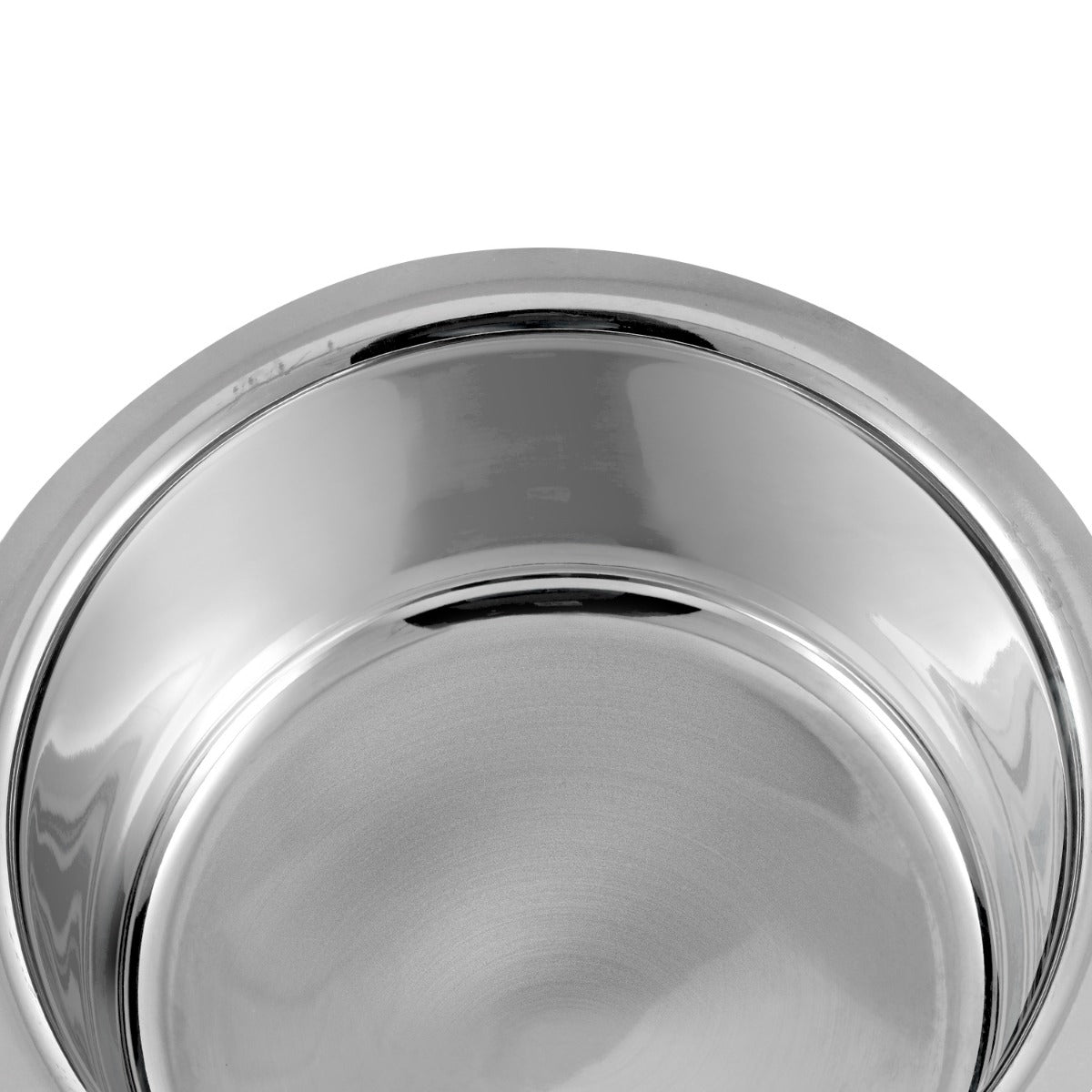 Vinod Stainless Steel 2 Piece Capsule Bottom Tope without lid -17, 18 cm