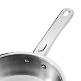 Vinod Stainless Steel Frypan - 18 cm (Induction Friendly)