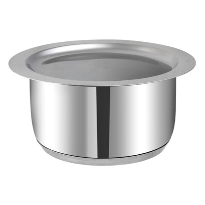 Vinod Stainless Steel Tope Set - Hygienic Steel Easy to Clean Stackable | Vinod Cookware