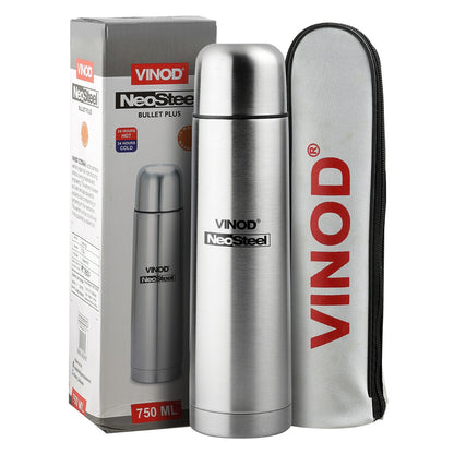 Vinod Bullet Plus Bottle - Premium Steel Bottle | Vinod Cookware India