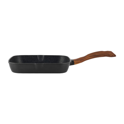 Zest Plus Grill Pan - 5mm Thick Die Cast Aluminium Base | Vinod Cookware