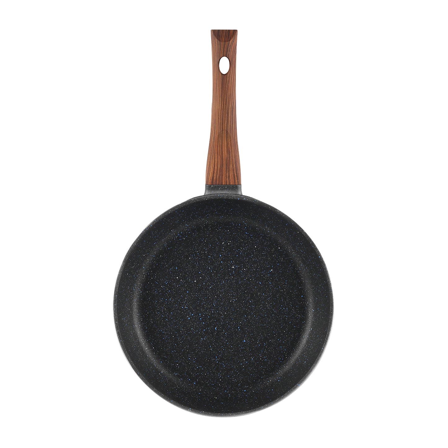 Zest Plus Frypan - Heat Resistant Ergonomic Handle Close Up | Vinod Cookware