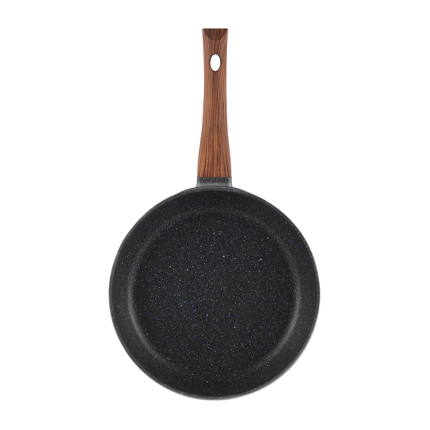 Zest Plus Frypan - Heat Resistant Ergonomic Handle Close Up | Vinod Cookware