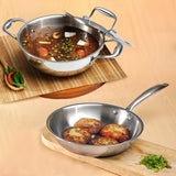 Vinod Platinum Triply Stainless Steel Combo Sets (Induction Friendly)